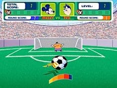 Juegos de mickey cheap mouse de fútbol