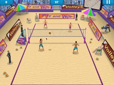 Summer Sports Beach Volleyball
