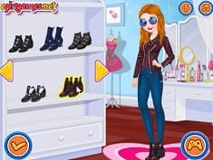 Elsa and Moana Biker Boots