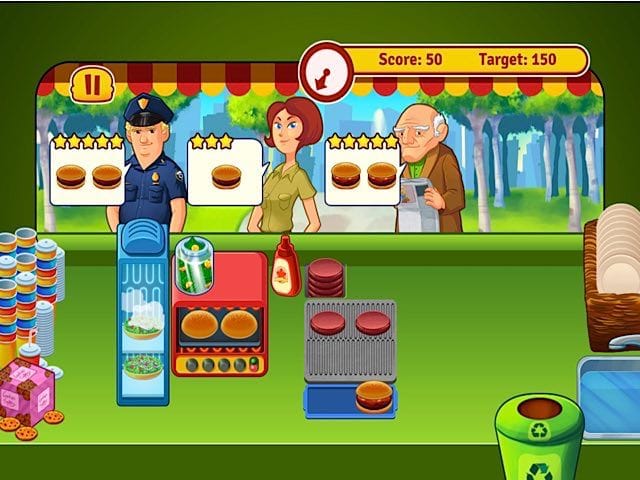 Burger Restaurant Express - Jogo Grátis Online