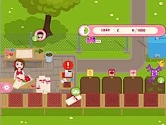 Girl on Skates Flower Power