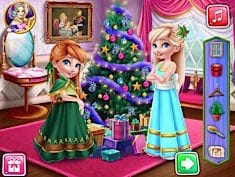 Sisters Christmas Room Prep