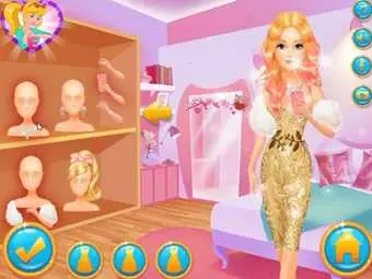 barbie christmas dress up games BARBIE COMING HOME FOR CHRISTMAS online game