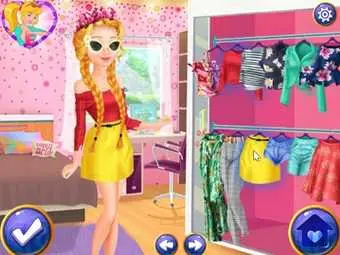 BFFS FASHION SHOWDOWN BARBIE VS RAPUNZEL jogo online no