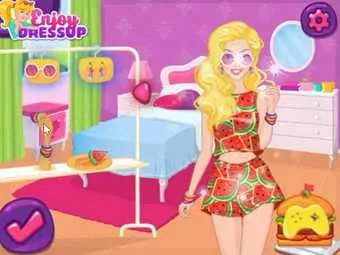 barbie christmas dress up games BARBIE COMING HOME FOR CHRISTMAS online game