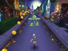 Angry Gran Run Halloween Village