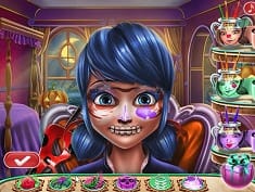 Dotted Girl Halloween Makeup