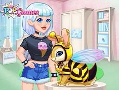 Crystal Adopts a Bunny