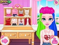 Valentine's Day Hearty Hairstyles