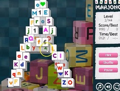 Letter Mahjong