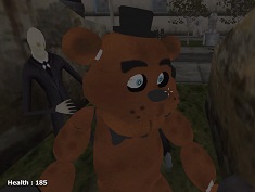 Slenderman vs Freddy The Fazbear