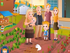 Baby Hazel Thanksgiving Fun