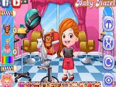 Baby Hazel Hairstylist Dressup