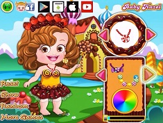 Baby Hazel Chocolate Fairy Dressup