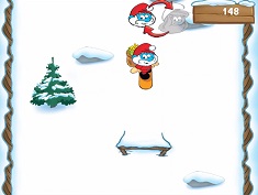 Smurfy Snowboard