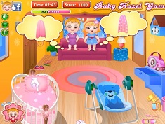 Baby Hazel Mischief Time