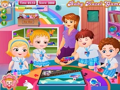 Baby Hazel Learns Vehicles