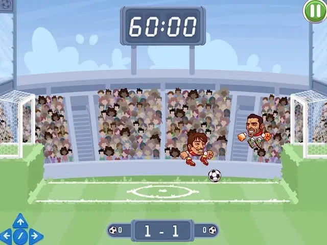 Heads Arena: Euro Soccer - Poki Games