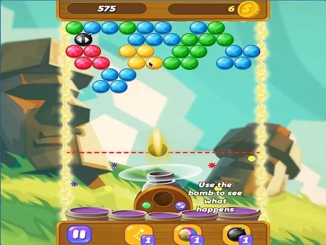 Bubble Shooter 2 em Jogos na Internet