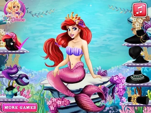 Jogo Mermaid Princess Real Haircuts