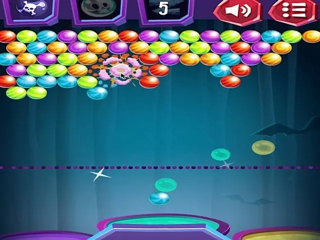 Om Nom Bubbles - Jogue Om Nom Bubbles Jogo Online