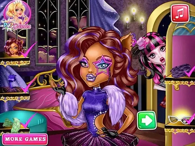 Jogos de Vestir as Monster High em Jogos na Internet