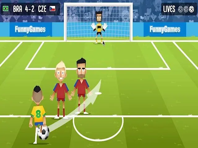 Penalti Futebol Go - Jogo Gratuito Online