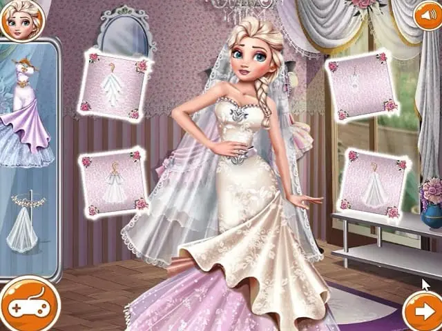 Frozen Wedding Ceremony Online Game | Pomu Games