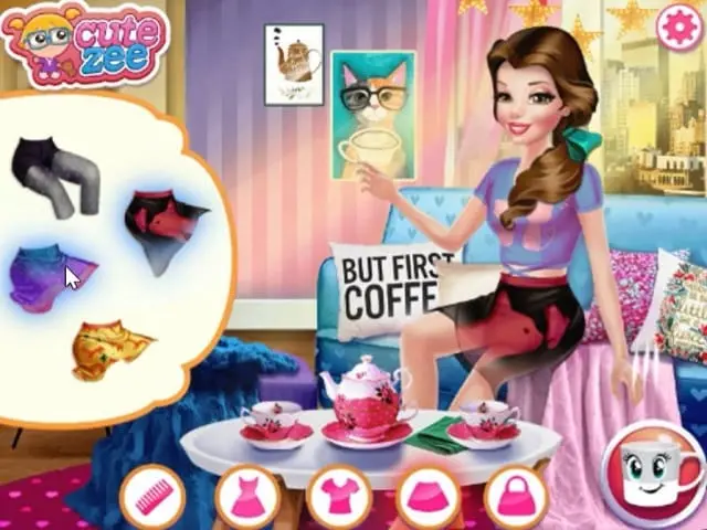 green emerald velvet dress Coffee Shop Waitress Dress Up