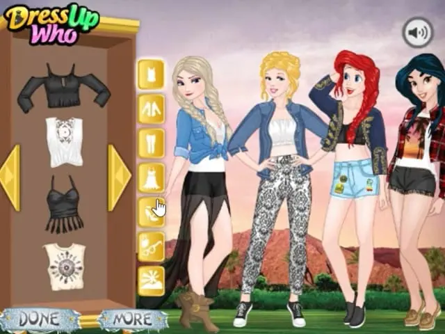 PRINCESS COACHELLA juego online en JuegosJuegos.com