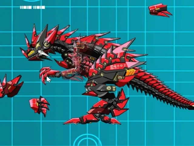 BATTLE ROBOT T-REX AGE jogo online no