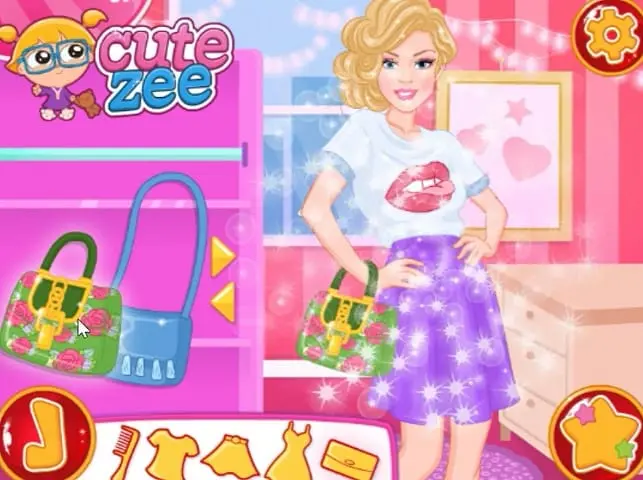 Barbie celebrity on sale games