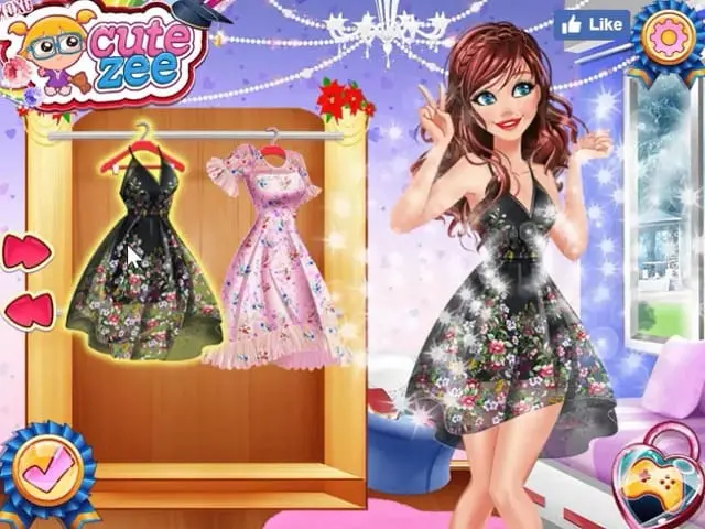 green emerald velvet dress Dress Up - Summer Fashion (Kindle Tablet Edition) main image 1