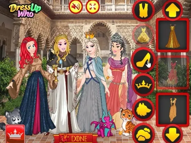 PRINCESS OF THRONES jogo online no