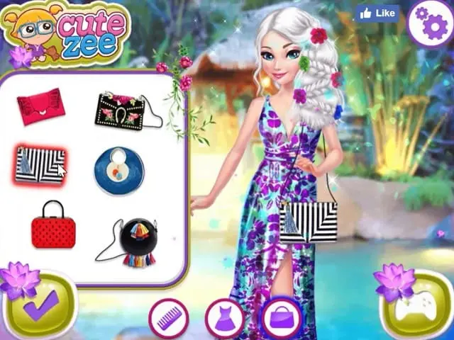 Barbie & Elsa: BFFs em Jogos na Internet