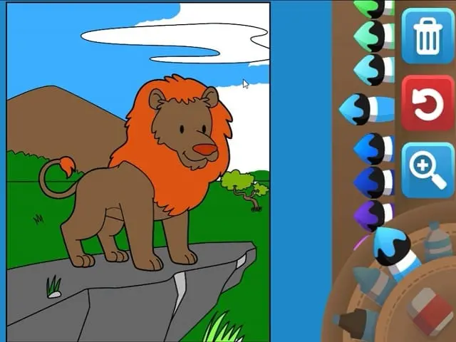 Jogo Coloring Time: Animals no Jogos 360
