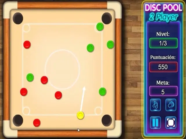 DISC POOL 2 PLAYERS online game