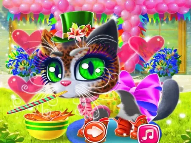 Funny Cat Makeover - Jogue Funny Cat Makeover Jogo Online