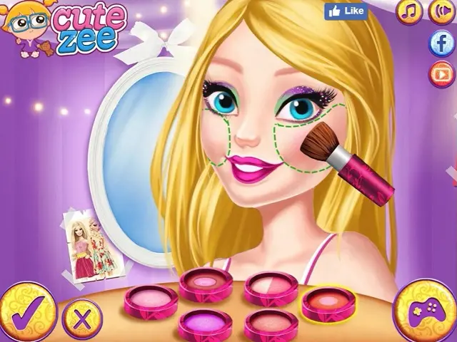 BARBIE AND ELSA BFFS online game POMU Games