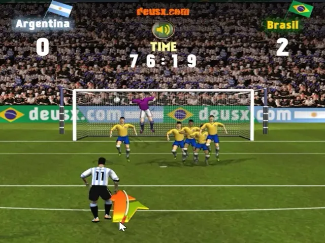 Brasil vs Argentina 2017/2018 - 🕹️ Online Game