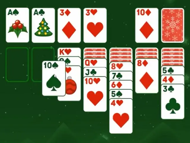 Mansión Actor Intención SOLITAIRE CLASSIC CHRISTMAS online game | POMU Games