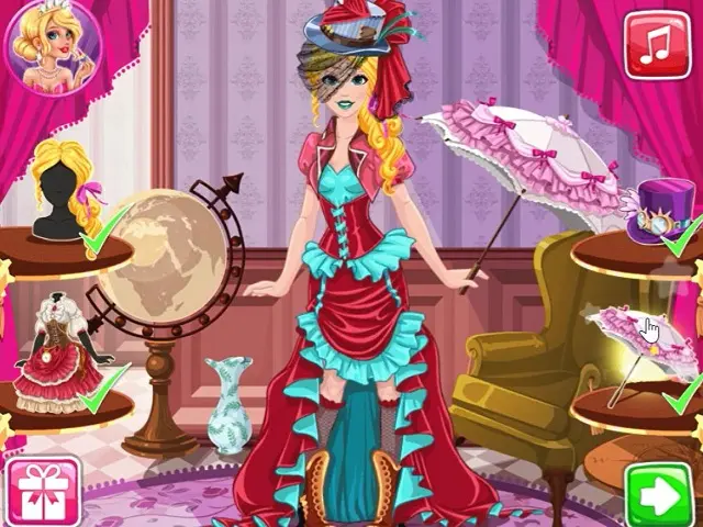 AUDREY STEAMPUNK FASHION jogo online no