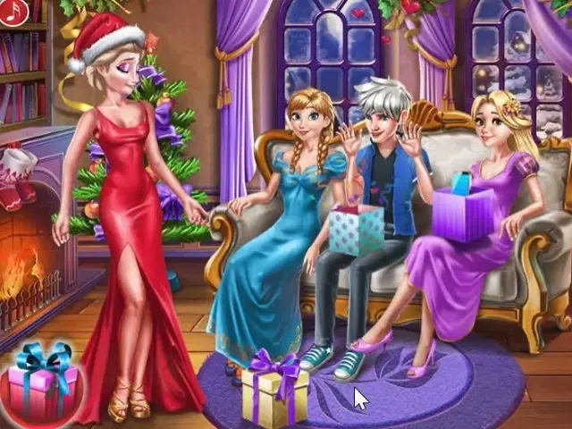 Ice Queen Shopping Xmas Gift - Online Game - Play for Free