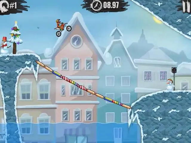 Moto x3m winter online games 