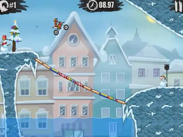 Moto X3M Winter (Level 01-25) - Y8 Game