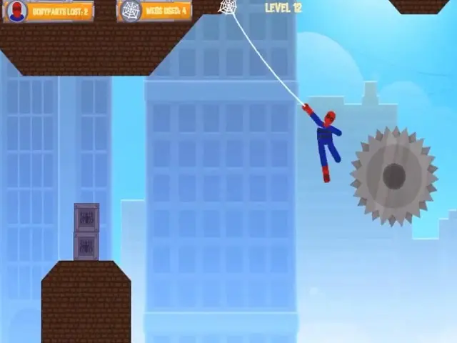 SPIDEY SWING online game | POMU Games