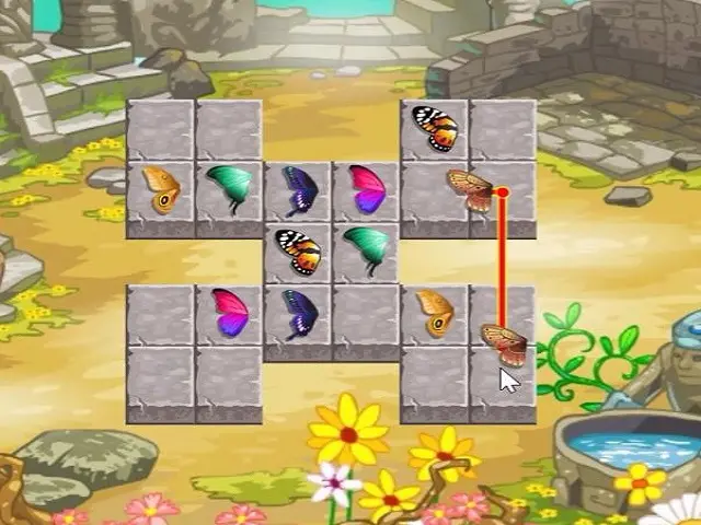 Butterfly Kyodai Mahjong Connect - Games online