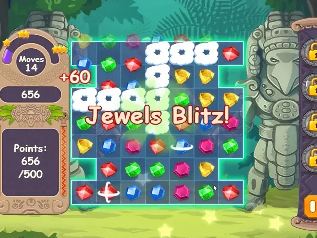 JEWELS BLITZ juego online en JuegosJuegos.com