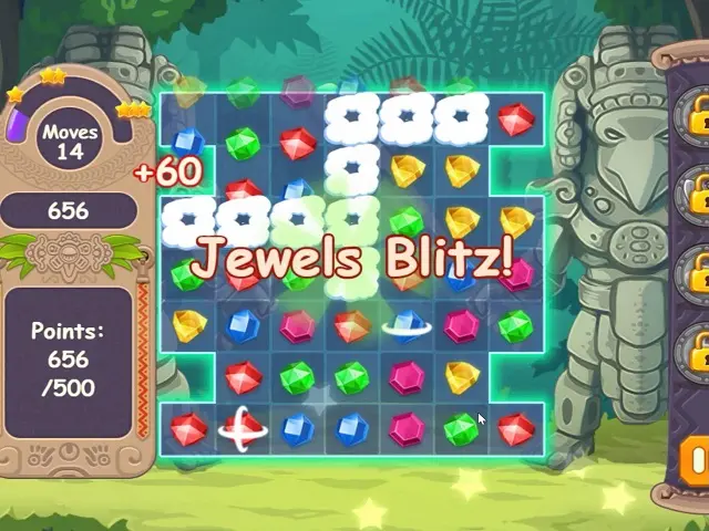 Jogo Jewels Blitz 3 online. Jogar gratis