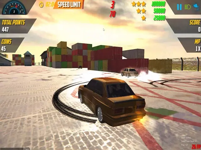 Burnout Drift 3: Seaport Max, Free online game